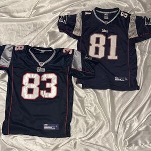Women's Navy Blue Patriots Jerseys (2)